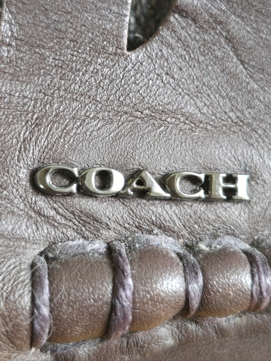 Coach, Signature Collon Driver, Mahogany, EUC, Men\'s 9 main image 5
